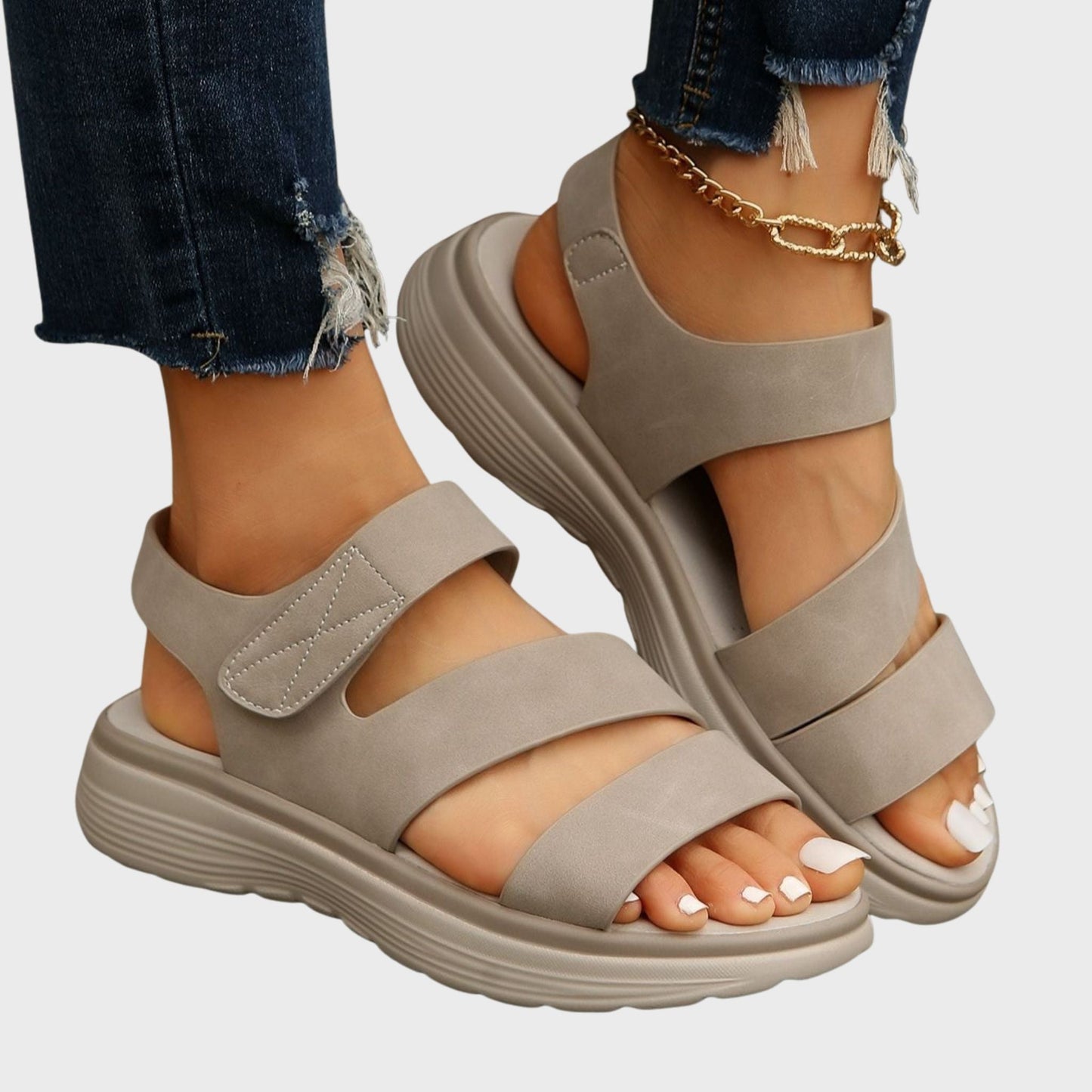 Adeline | Orthopädische Flach-Sandalen