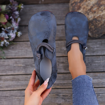 Pamela | Retro-Stil Slipper Orthopädische Loafers