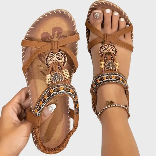 Gloria | Boho-Chic Orthopädische Sandalen
