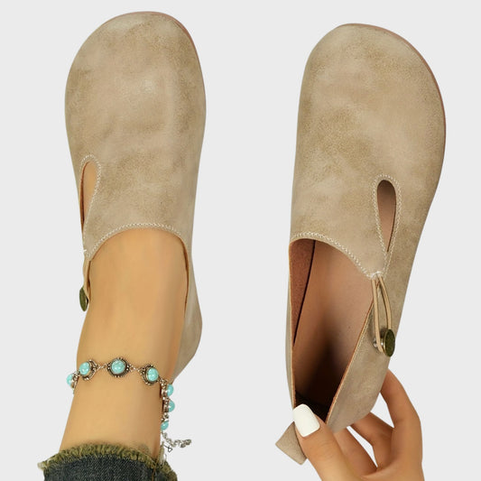 Hazel | Retro Rutschfeste Orthopädische Slipper