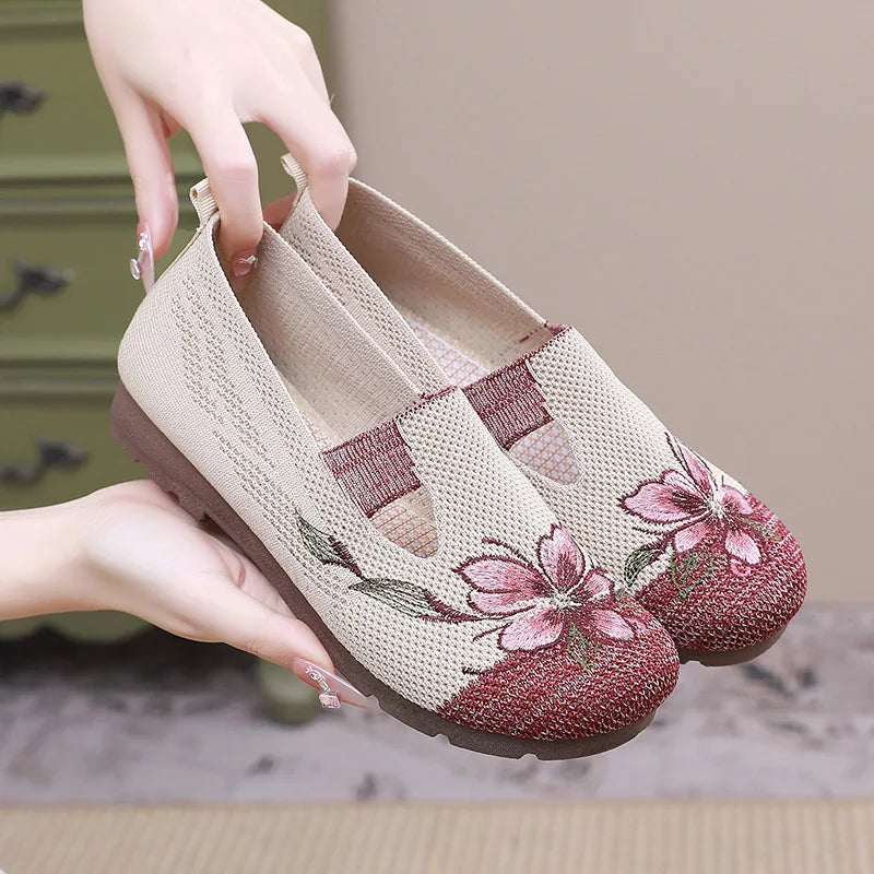 Agnes | Atmungsaktive Rutschfeste Orthopädische Schuhe