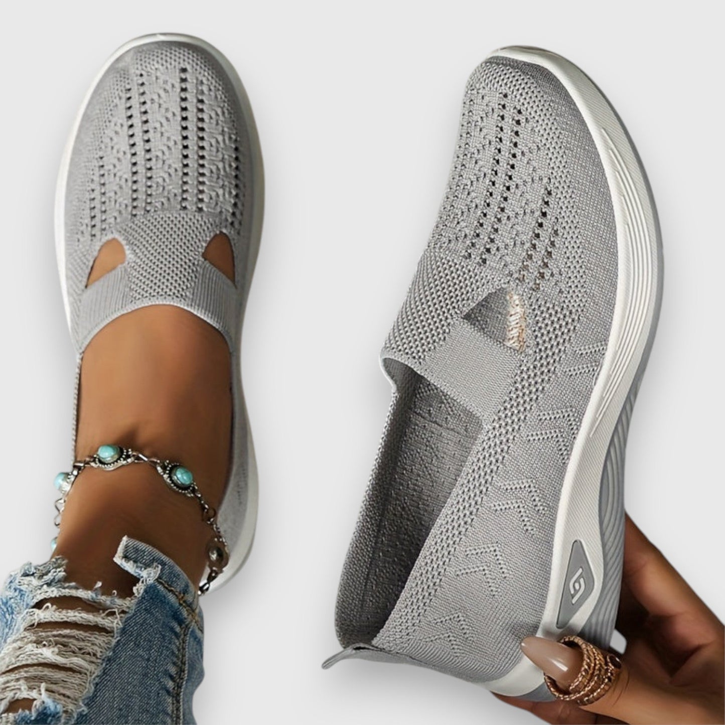Greta – Orthopädischer Slip-On Sneaker