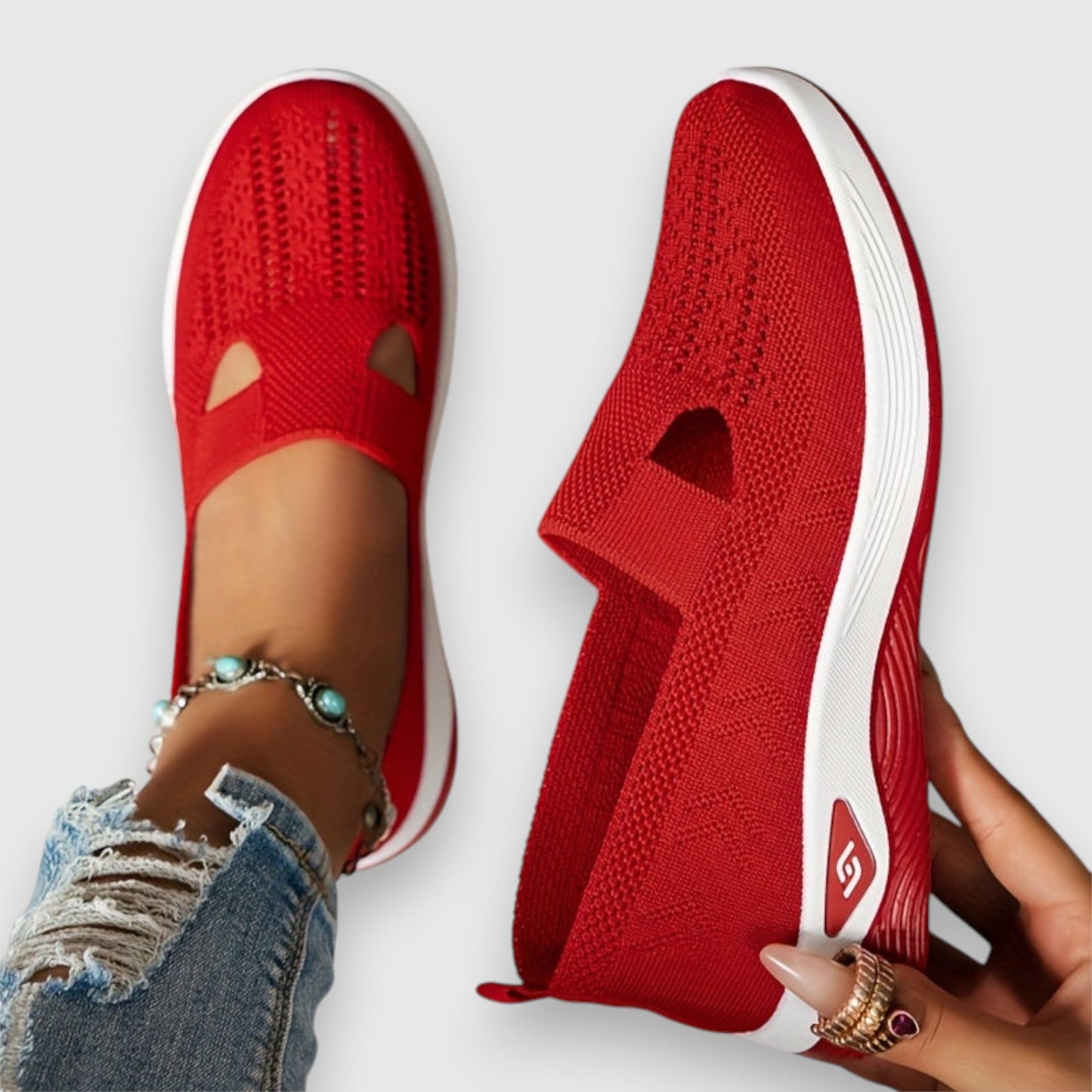 Greta – Orthopädischer Slip-On Sneaker