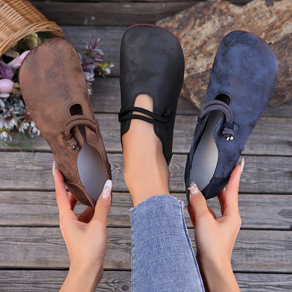 Pamela | Retro-Stil Slipper Orthopädische Loafers